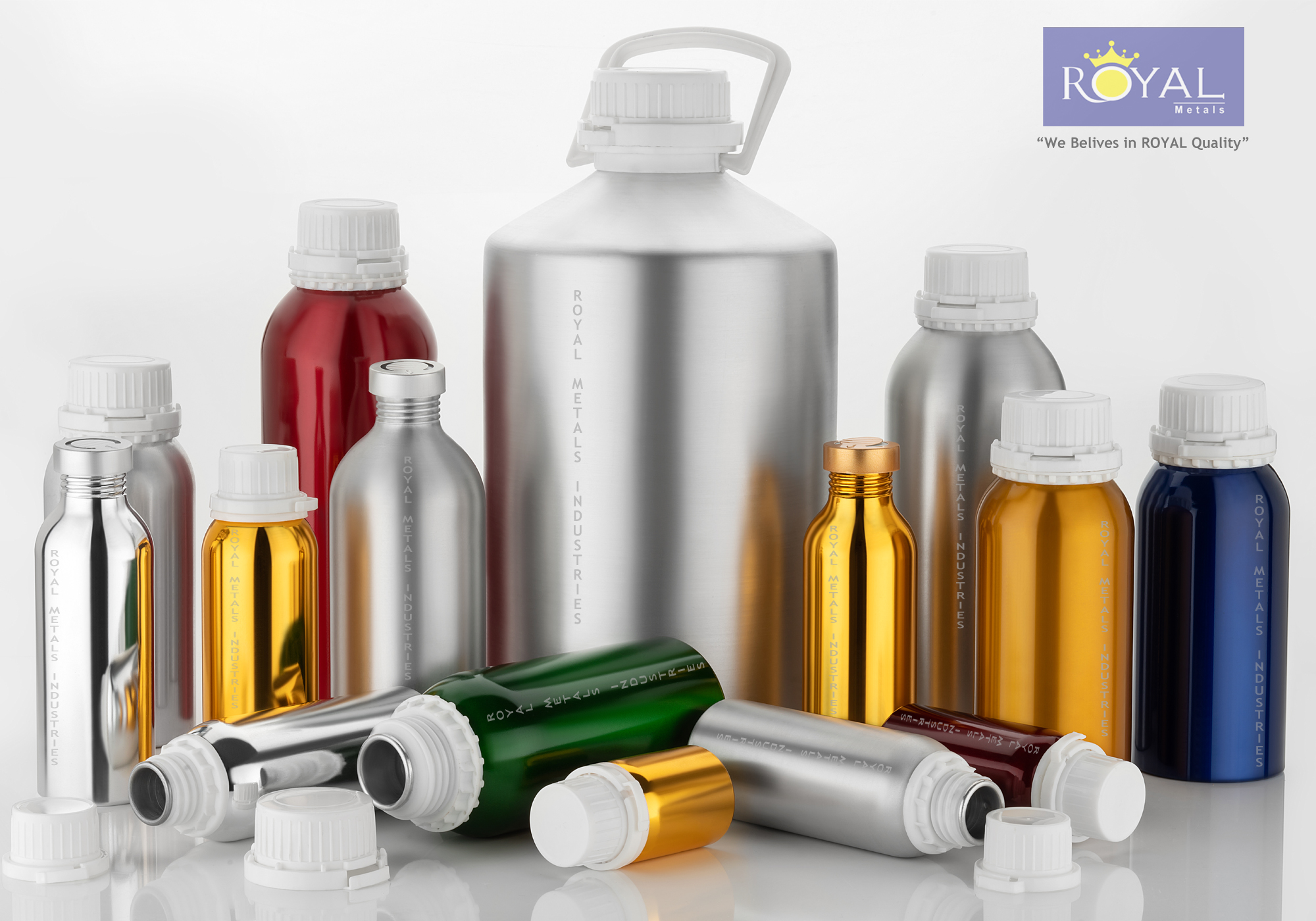 کاتالوگ بطری آلومینیومی